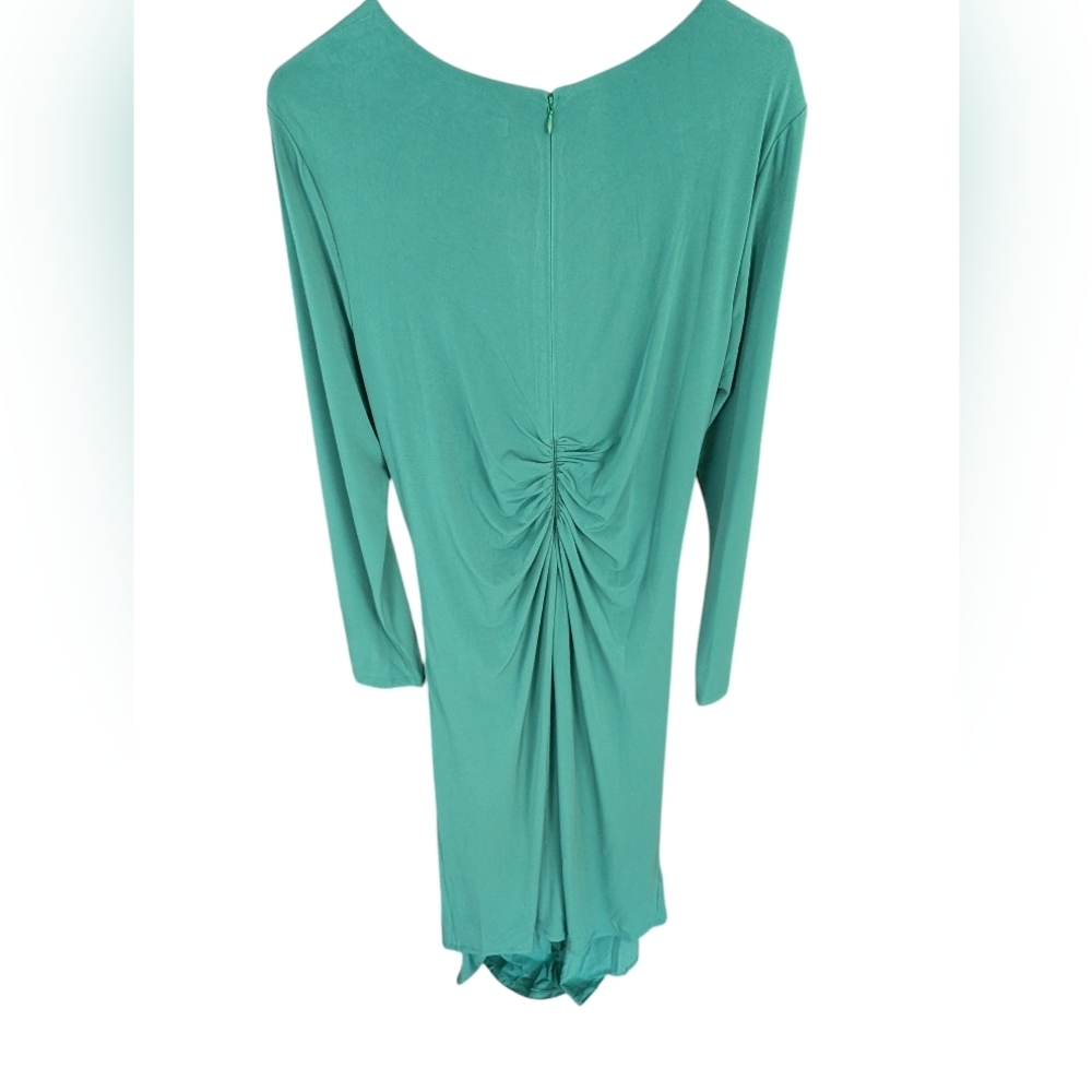 NWT- Maggy London Dress- Evergreen Size 16 - Picture 2 of 5